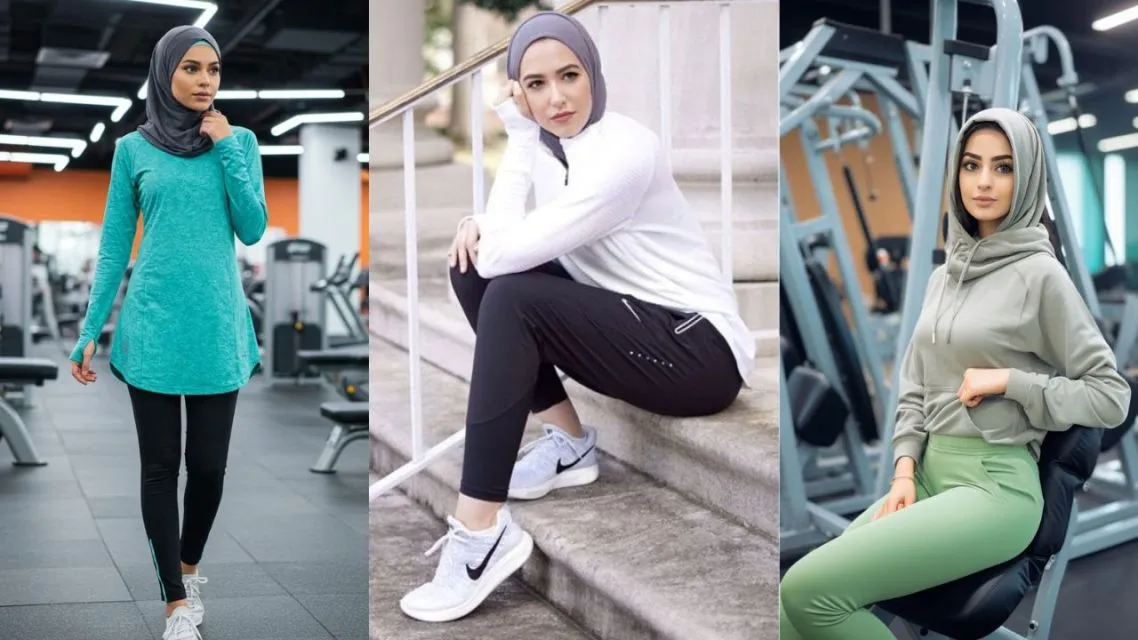9 Rekomendasi Outfit Gym Wanita yang Nyaman, Stylish, dan Bikin Makin Percaya Diri 19 Outfit Gym Wanita Modest dan Tertutup