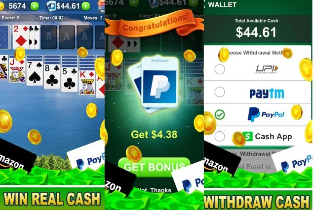 solitaire real money online