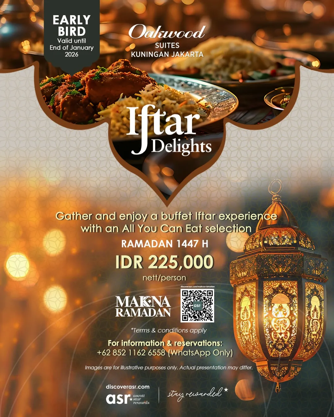 Oakwood suites kuningan iftar