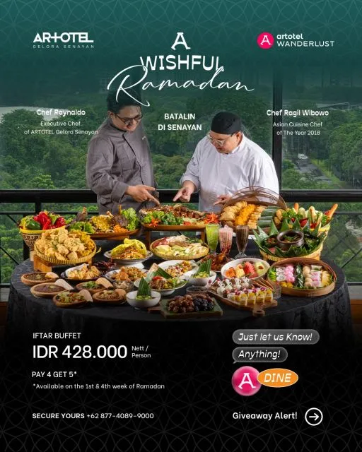 artotel gelora senayan iftar