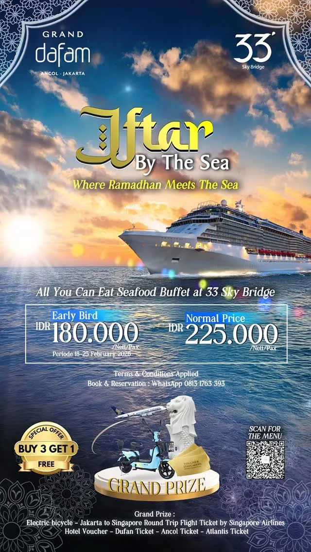 grand dafam ancol paket iftar