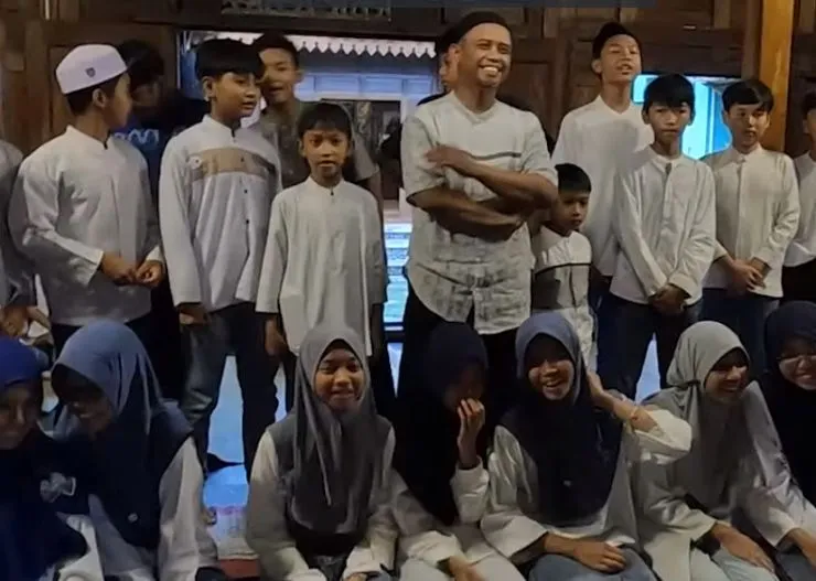 sambutan buka bersama di sekolah