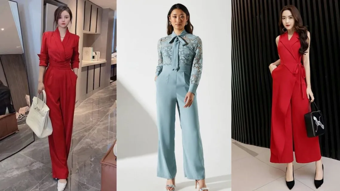 Jumpsuit Satin atau Crepe