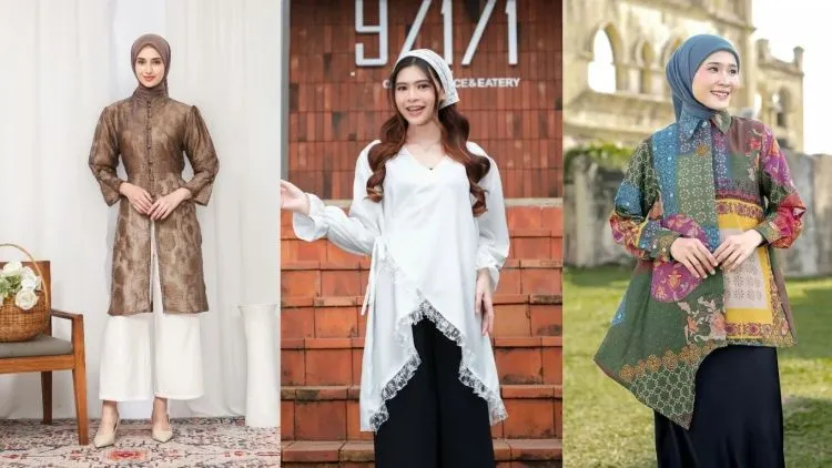 9 Tunik Lebaran yang Desain dan Bahannya Bagus Banget!