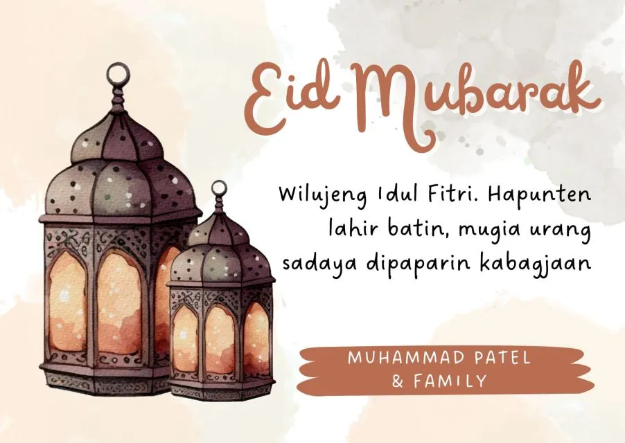 24 Ucapan Idul Fitri 2026 yang Kreatif & Menarik 10 ucapan lebaran bahasa sunda