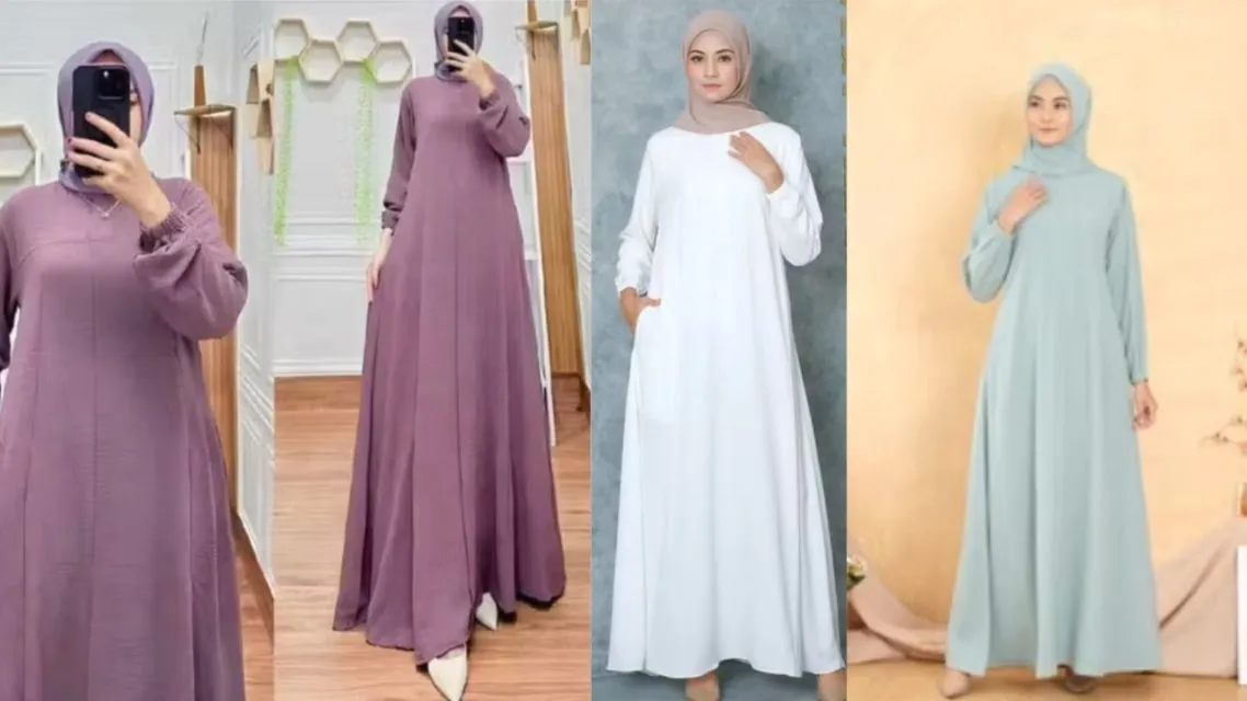 8 Tren Gamis Dewasa untuk Lebaran 2026 yang Viral di TikTok, Elegan dan Bikin Penampilan Stunning 13 Gamis A-Line Flowy yang Nyaman