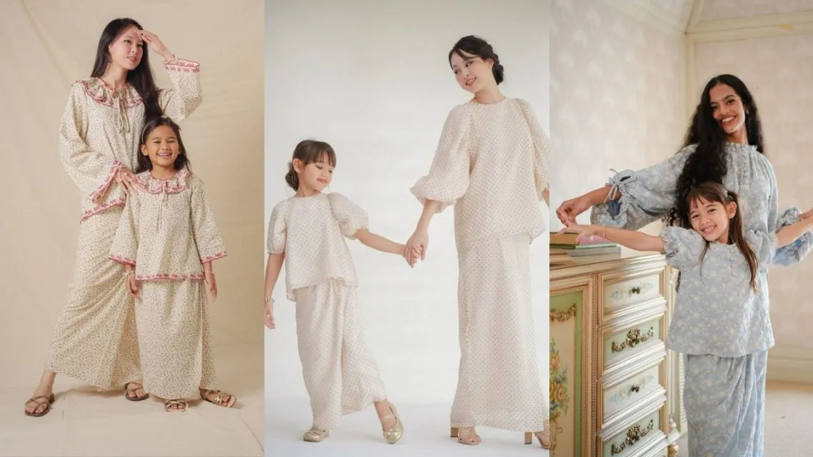 10 Baju Lebaran Anak Perempuan yang Cantik dan Stylish, Auto Si Kecil Jadi Pusat Perhatian 21 Couple/ Serasi dengan Ibu