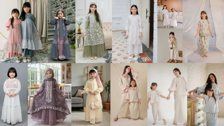 10 Baju Lebaran Anak Perempuan yang Cantik dan Stylish, Auto Si Kecil Jadi Pusat Perhatian