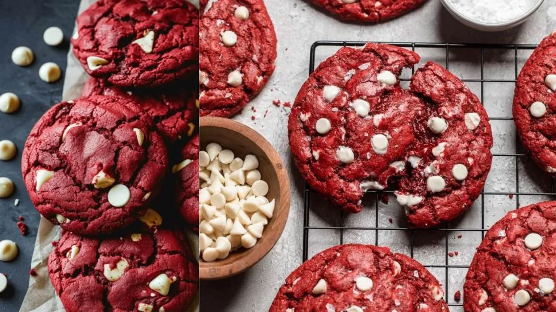 Kue Lebaran Kekinian Cookies Red Velvet