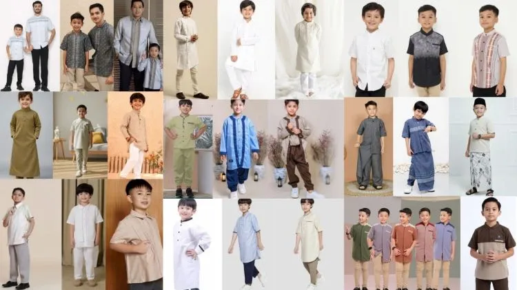10 Baju Lebaran Anak Laki-Laki Stylish, Bikin Si Kecil Ganteng Maksimal