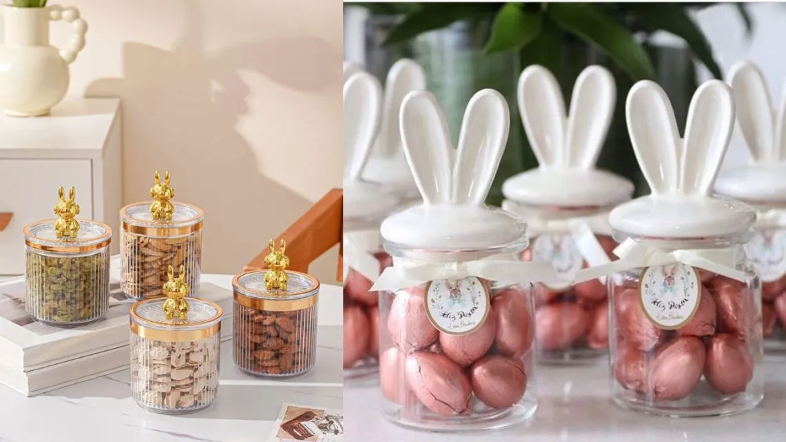 12 Toples Lebaran Kekinian 2026 yang Elegan, Estetik, dan Bikin Suguhan Hari Raya Makin Cantik 14 Toples Lebaran kekinian tutup karakter