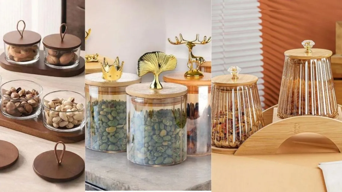 12 Toples Lebaran Kekinian 2026 yang Elegan, Estetik, dan Bikin Suguhan Hari Raya Makin Cantik 16 Toples Lebaran Minimalis Tutup Kayu