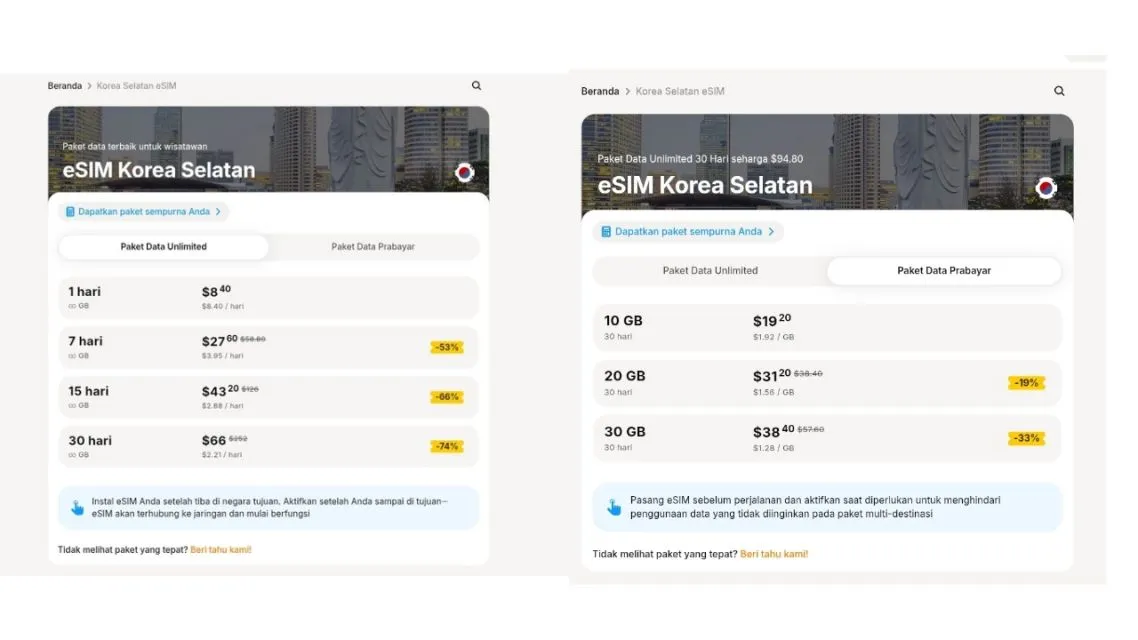 Yesim eSIM Review: Pengalaman Nyata Pakai Internet di 5 Negara Asia dalam Satu Bulan 13 Negara 3: Korea Selatan (5 hari, Seoul dan Busan)