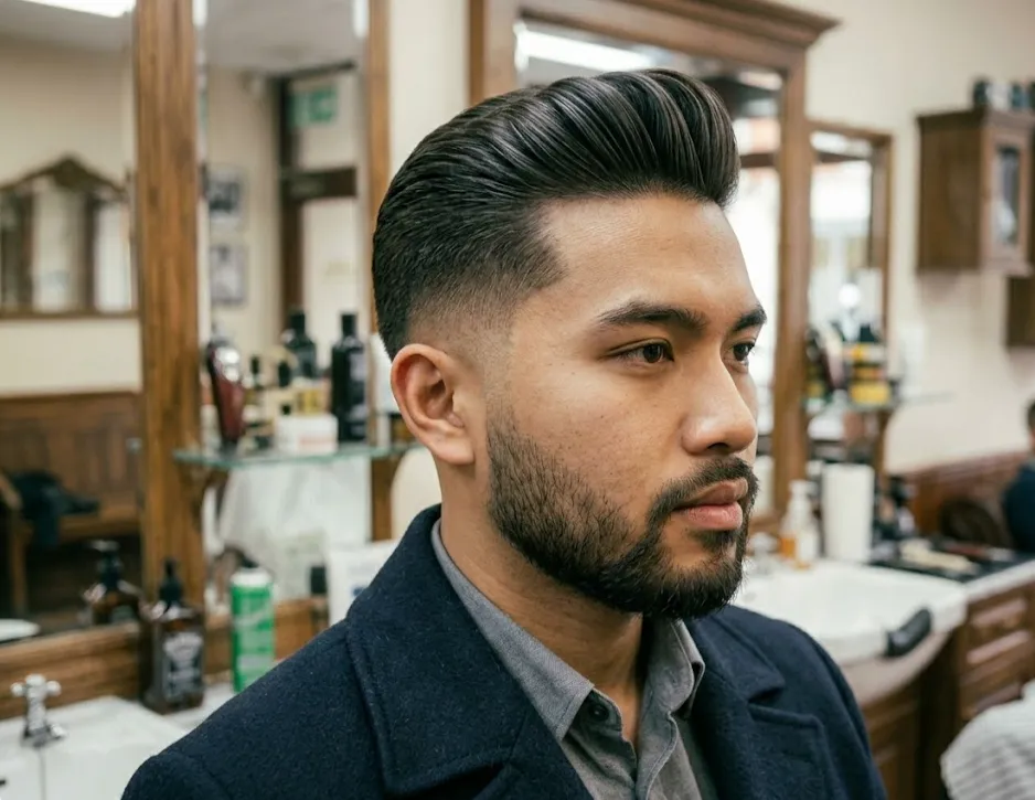 hipwee-Low fade pompadeur