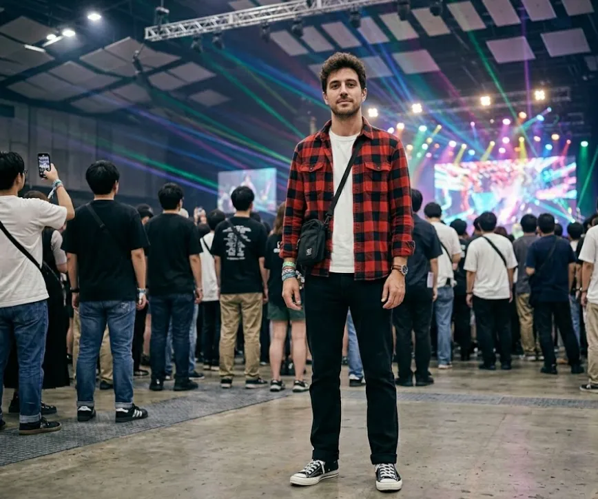 hipwee-outfit nonton konser pria