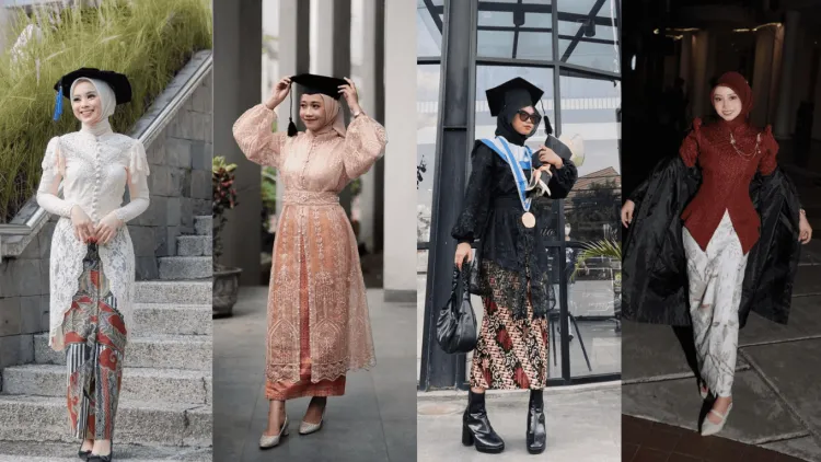 10 OOTD Kebaya Wisuda Hijab yang Modern dan Instagram-Worthy