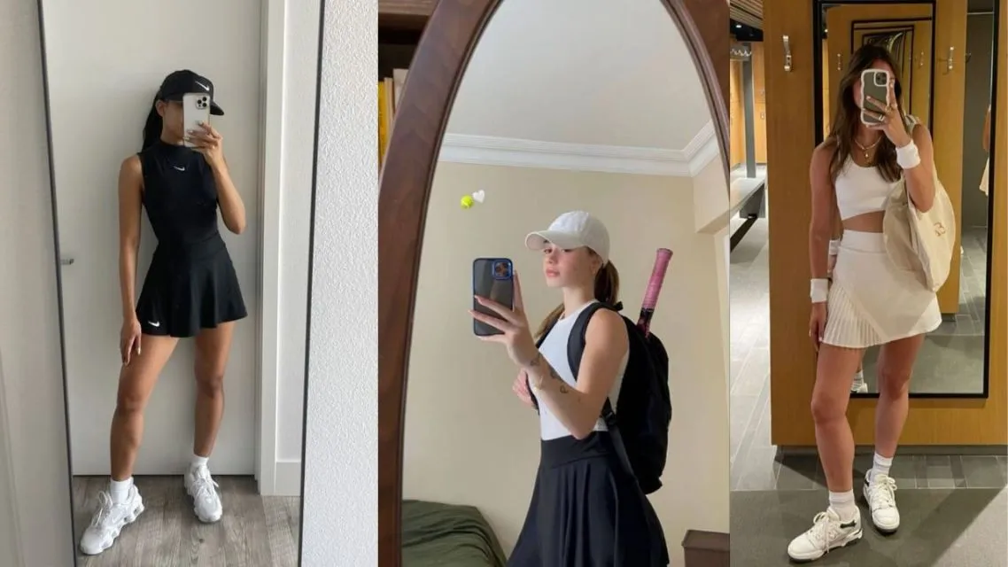 10 Outfit Padel Stylish & Nyaman yang Bikin Penampilan Makin Percaya Diri di Lapangan 12 Oufit Padel wanita (1)