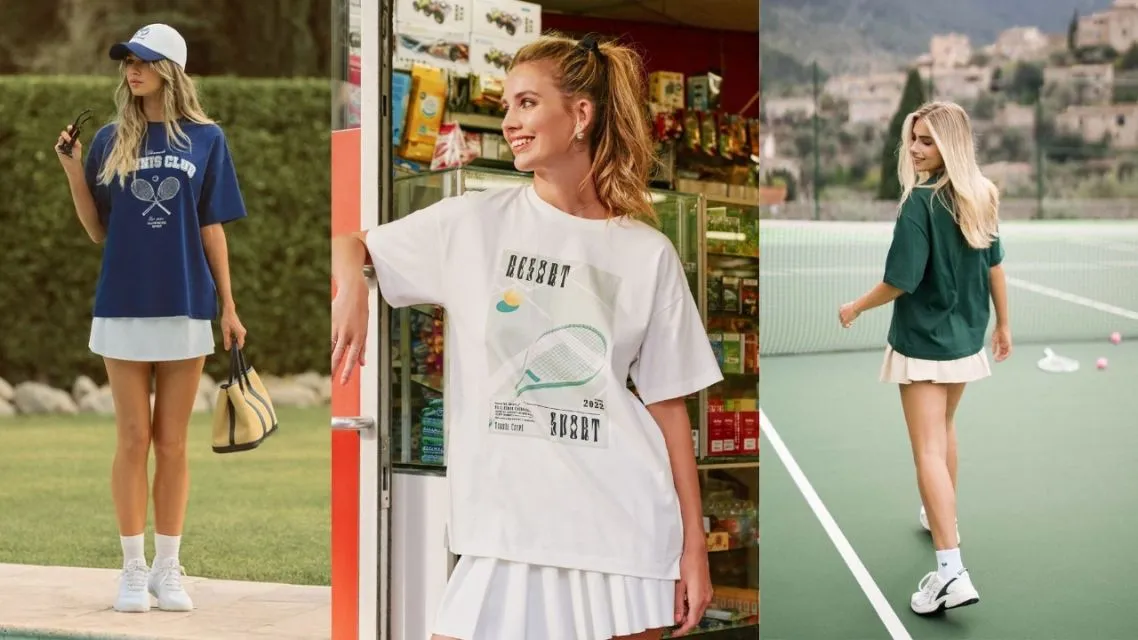 10 Outfit Padel Stylish & Nyaman yang Bikin Penampilan Makin Percaya Diri di Lapangan 14 Outfit padel (3)
