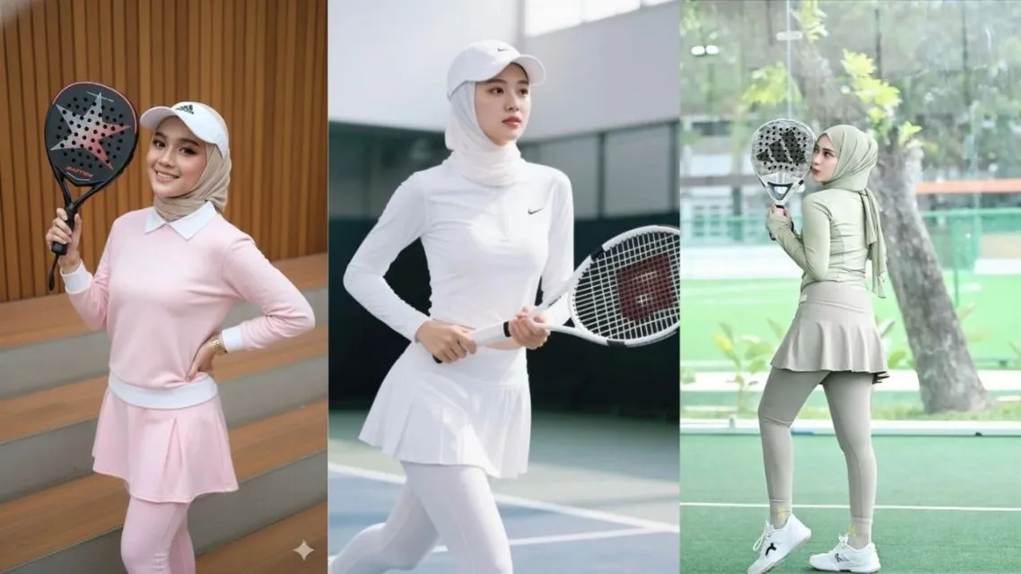 10 Outfit Padel Stylish & Nyaman yang Bikin Penampilan Makin Percaya Diri di Lapangan 21 Outfit padel (10)