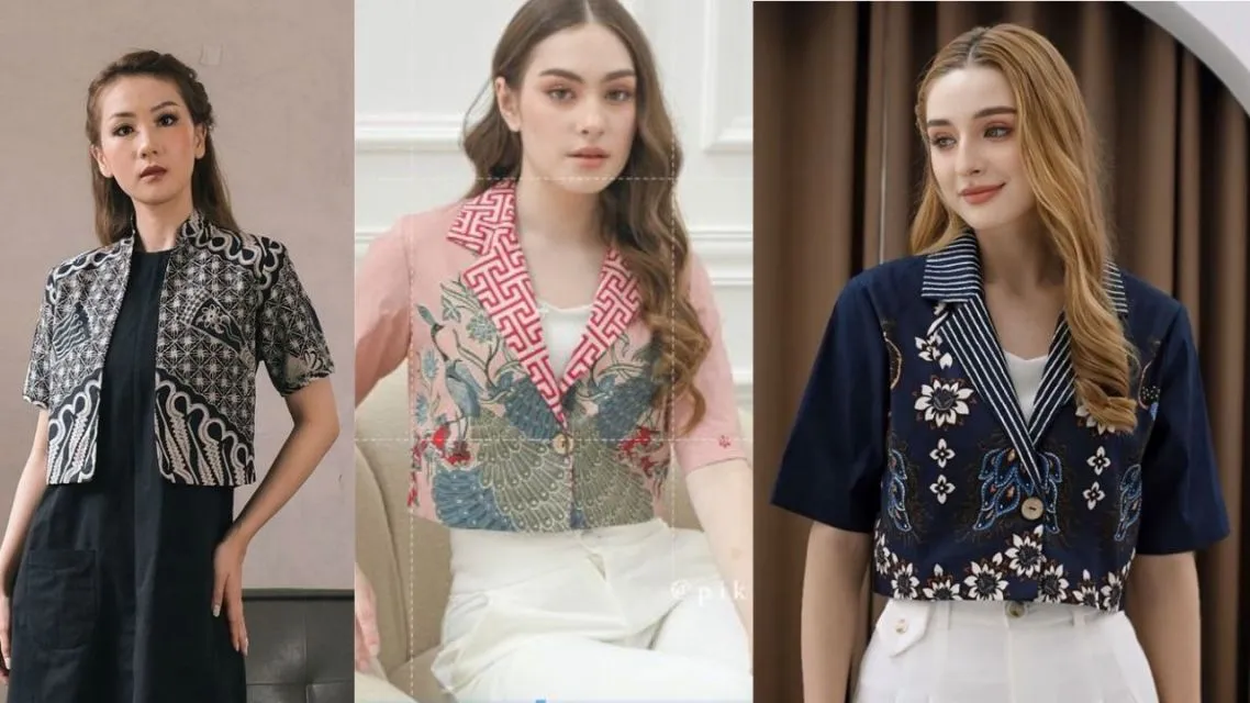 Model Outer Batik Kekinian (3)