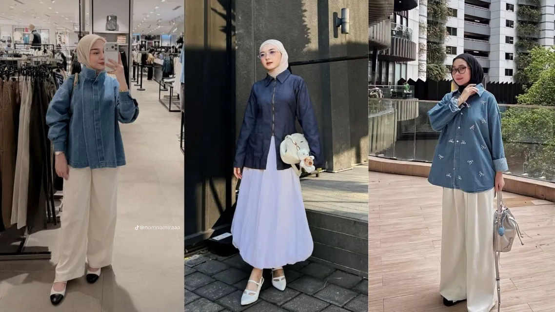 Outfit hijab wanita kantor(13)