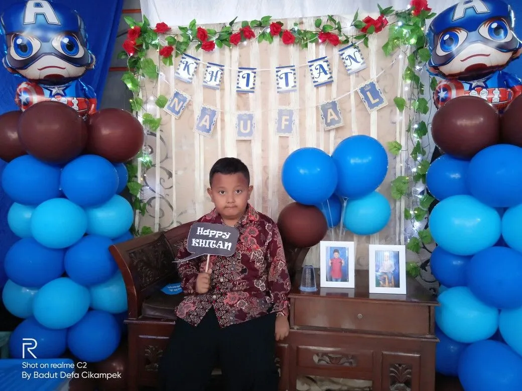 hipwee-dekorasi khitanan sederhana di rumahâ