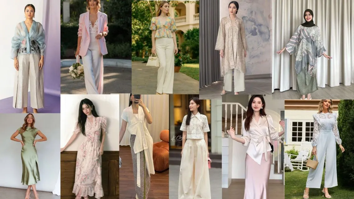 11 pilihan outfit ke Lamaran teman