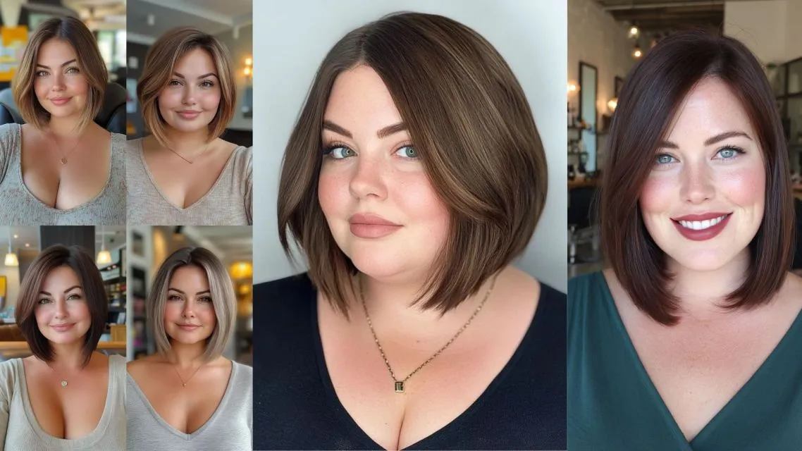11 Inspirasi Model Rambut Pendek Wanita Gemuk Agar Terlihat Kurus yang Super Flattering, Fresh, dan Elegan 14 Model Rambut Pendek Wanita Gemuk Agar Terlihat Kurus (2)