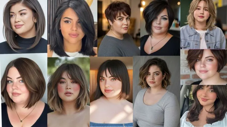 11 Inspirasi Model Rambut Pendek Wanita Gemuk Agar Terlihat Kurus yang Super Flattering, Fresh, dan Elegan