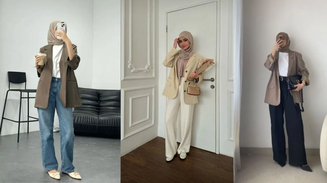 Outfit Kantor Wanita Hijab (1)