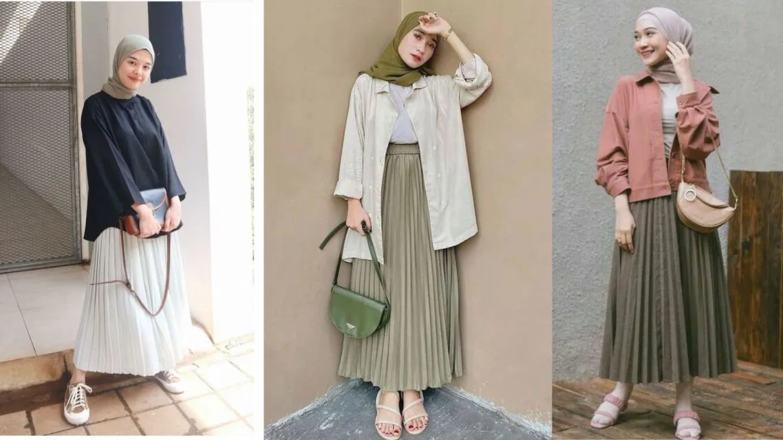 15 Outfit Kantor Wanita Hijab yang Elegan, Modern, dan Bikin Penampilan Makin Profesional 24 Outfit kantor wanita hijab (8)