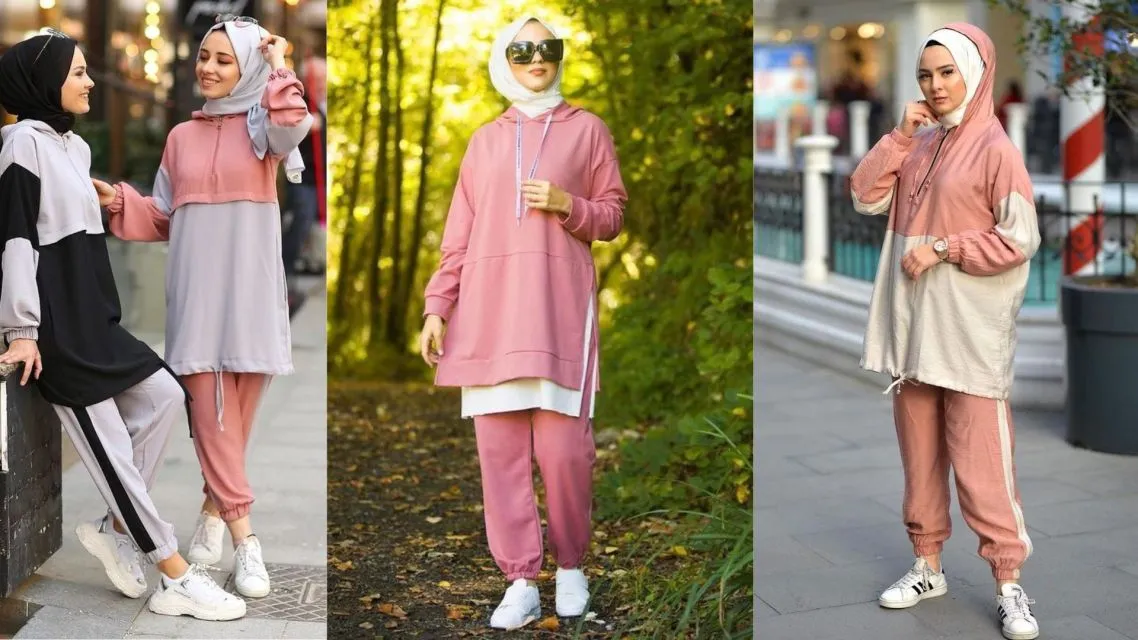 11 Outfit Jalan Sehat Hijab yang Nyaman, Stylish, dan Cocok untuk Aktivitas Outdoor 17 Outfit jalan sehat hijab (6)