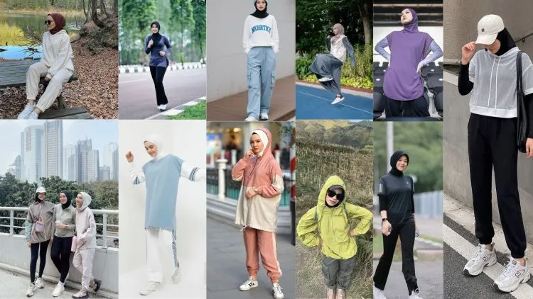 11 Outfit Jalan Sehat Hijab yang Nyaman, Stylish, dan Cocok untuk Aktivitas Outdoor