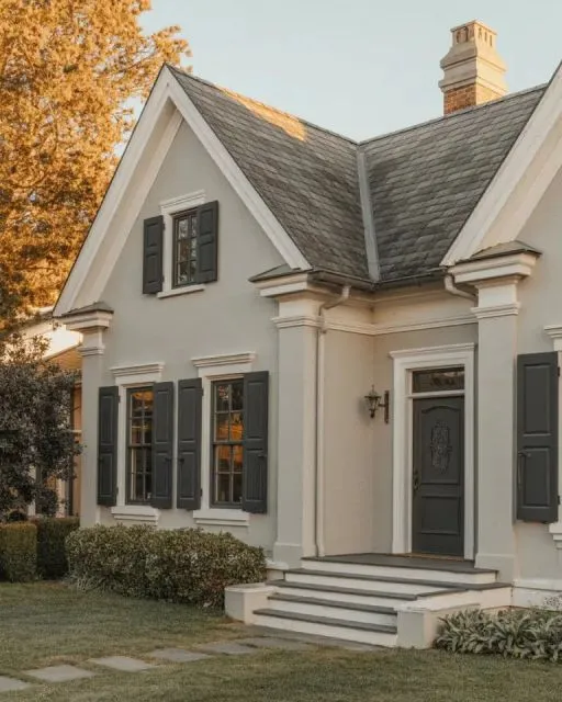 alabaster exterior house