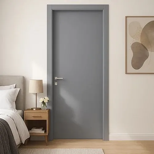 pintu abu abu minimalis