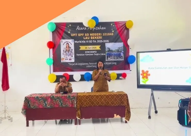 sambutan wali kelas 6 dalam acara perpisahan formal