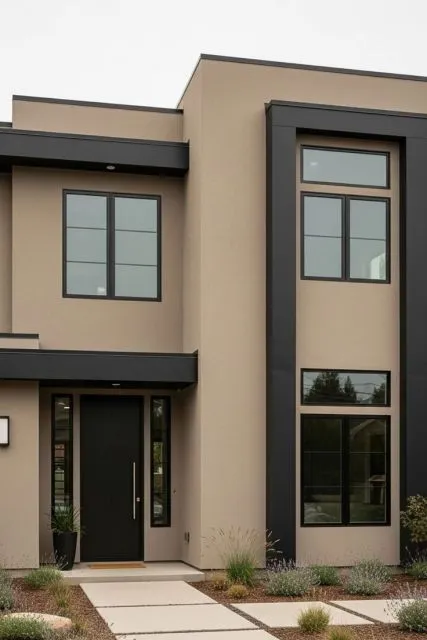warm greige exterior