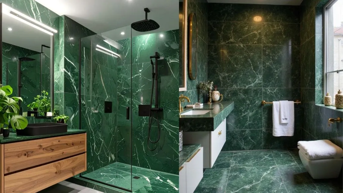 15 Warna Keramik Kamar Mandi yang Bagus, Estetik, dan Elegan 27 Warna keramik kamar mandi yang bagus (11)