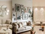 7 Hiasan Dinding Ruang Tamu Mewah untuk Interior Estetik
