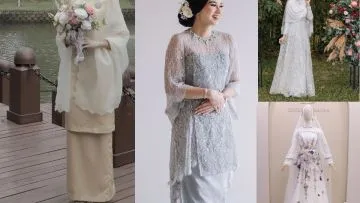 9 Inspirasi Baju Akad Nikah Simple Elegan yang Sakral, Nyaman, dan Nggak Harus Heboh
