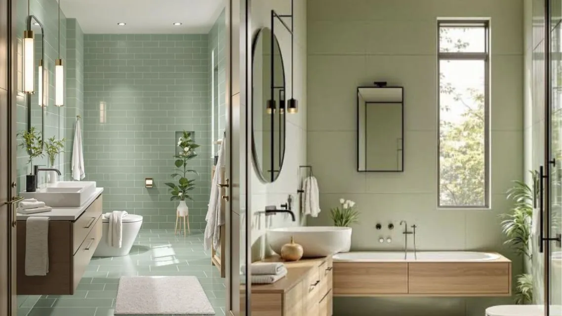 15 Warna Keramik Kamar Mandi yang Bagus, Estetik, dan Elegan 21 Warna keramik kamar mandi yang bagus (5)