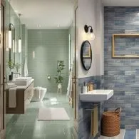 15 Warna Keramik Kamar Mandi yang Bagus, Estetik, dan Elegan