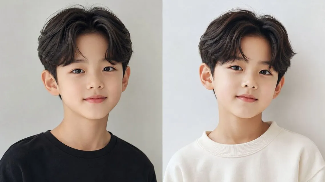 11 Model Rambut Anak Laki-Laki Korea Paling Keren, Stylish, dan Bikin Makin Menggemaskan! 23 Model rambut anak laki-laki korea (11)