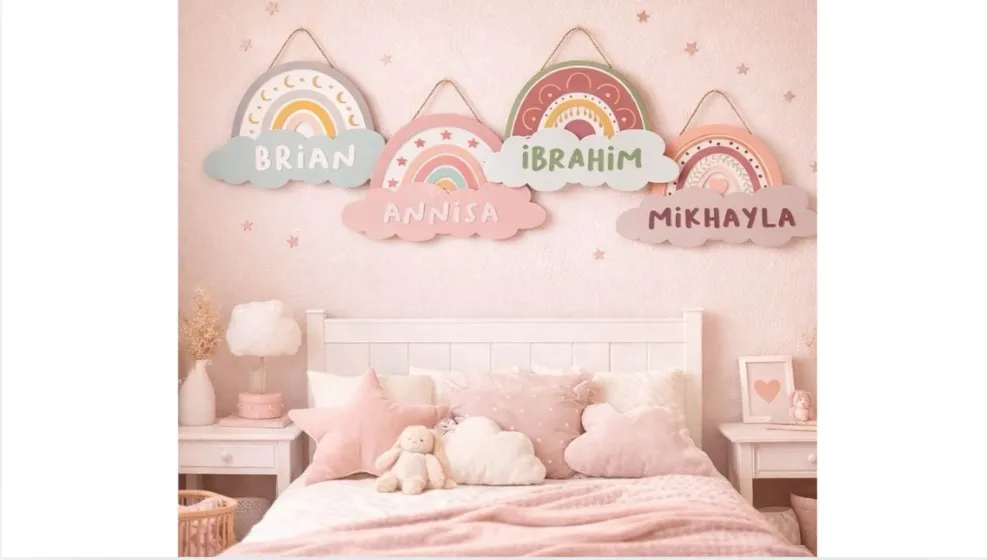 15 Dekorasi Kamar Anak Perempuan Cantik dan Estetik 30 dekorasi kamar anak perempuan (14)