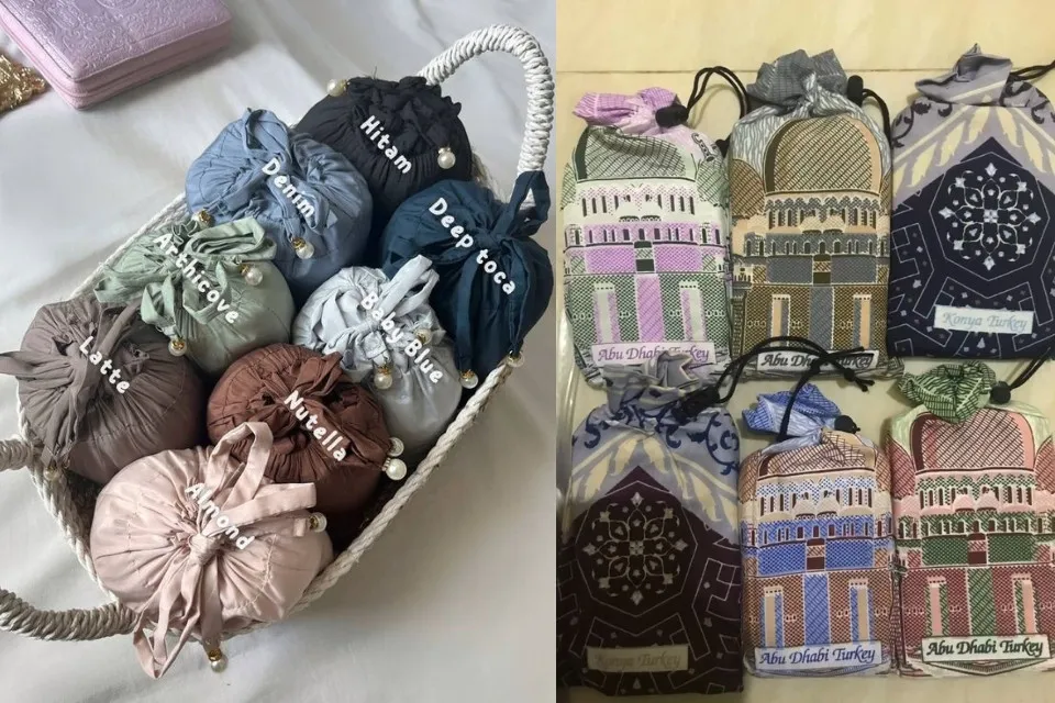 13 Ide Kado untuk Guru Wali Kelas Perempuan yang Cantik dan Anti Gagal 23 hipwee-Mukena atau Sajadah Travel Lipat