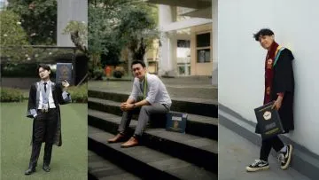 7 Outfit Wisuda Pria yang Bikin Foto Kelulusan Makin Keren