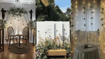 10 Backdrop Lamaran Simpel & Aesthetic yang Bikin Momen Makin Spesial