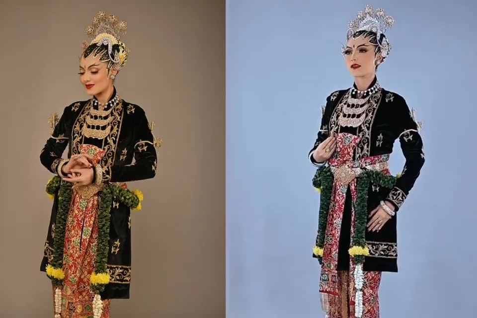 Bikin Pangling! 9 Inspirasi Baju Pernikahan Adat Jawa yang Anggun, Sakral dan Timeless 11 hipwee-baju Paes Ageng Jangan Menir