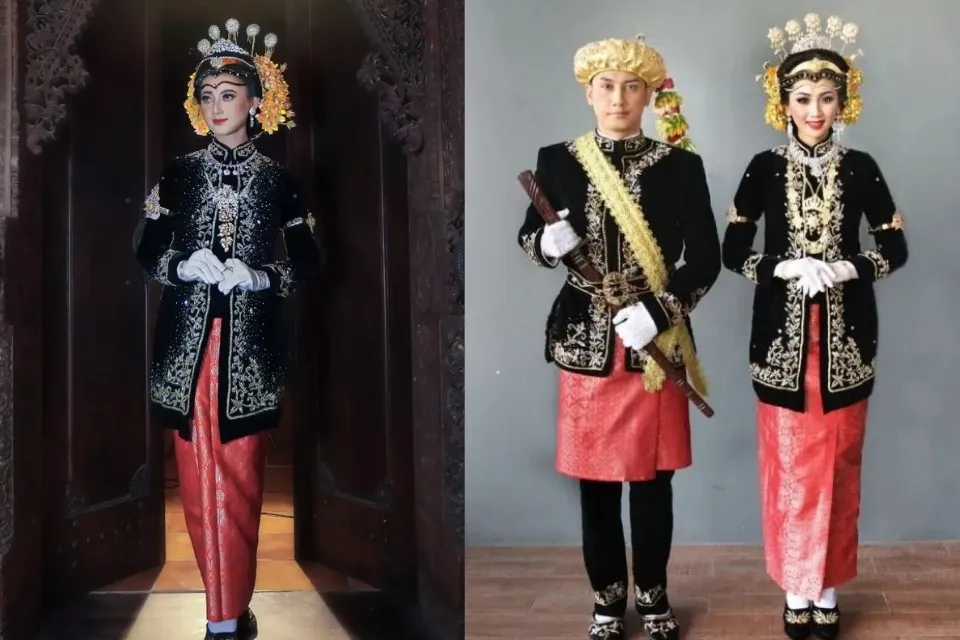 Bikin Pangling! 9 Inspirasi Baju Pernikahan Adat Jawa yang Anggun, Sakral dan Timeless 15 hipwee-baju Pengantin Semarangan