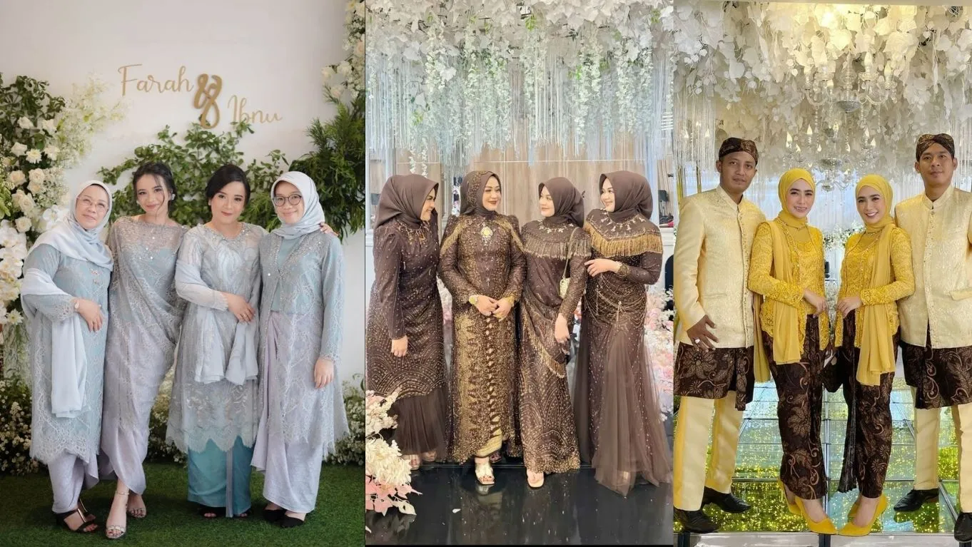 Inspirasi Baju Seragam Keluarga untuk Pesta Pernikahan yang Kompak dan Stylish